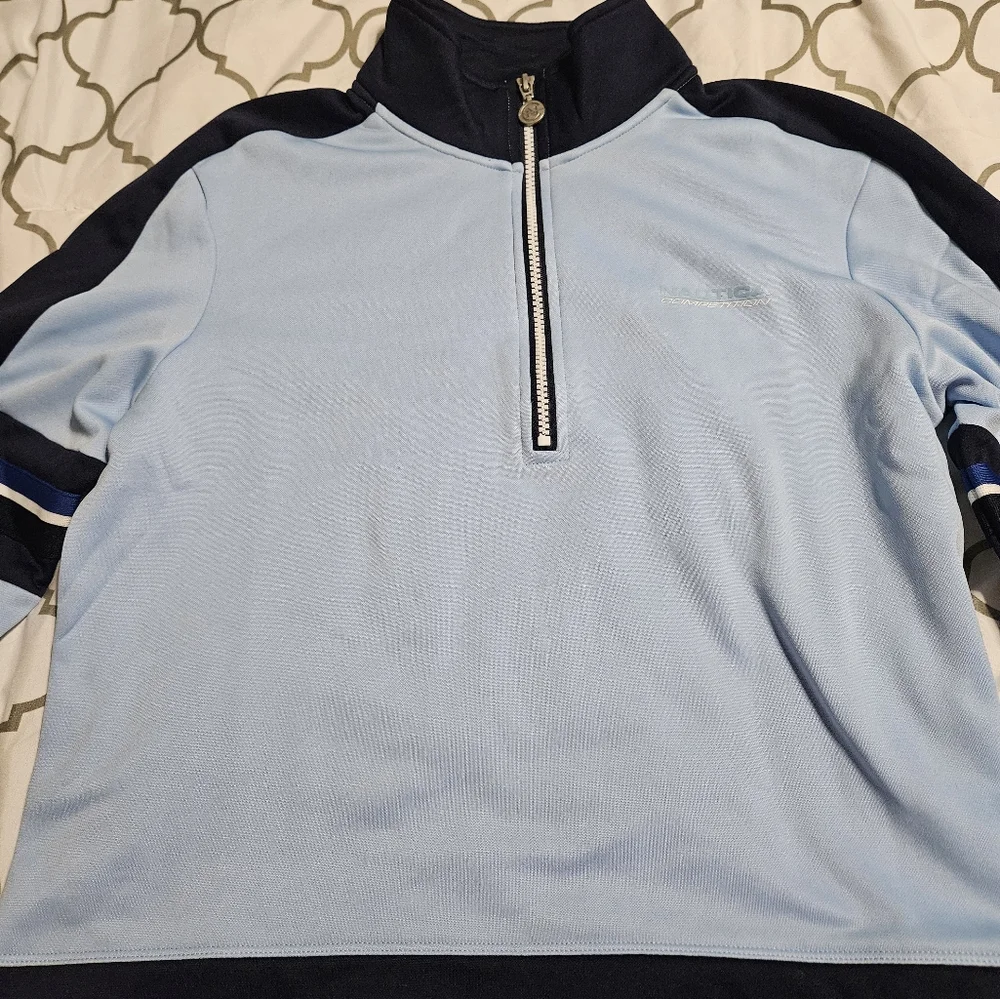 Nautica competition 1/2 zip size large NWOT